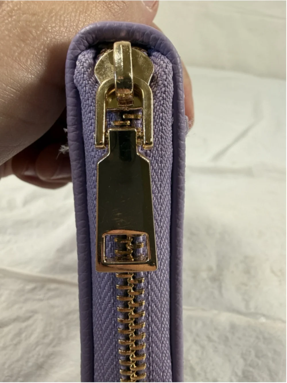 The Luxe Zip Wallet – Lilac by Great Fashion new